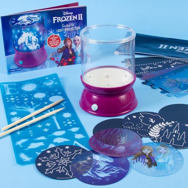 Disney Frozen 2 Scratch Art Light Projector