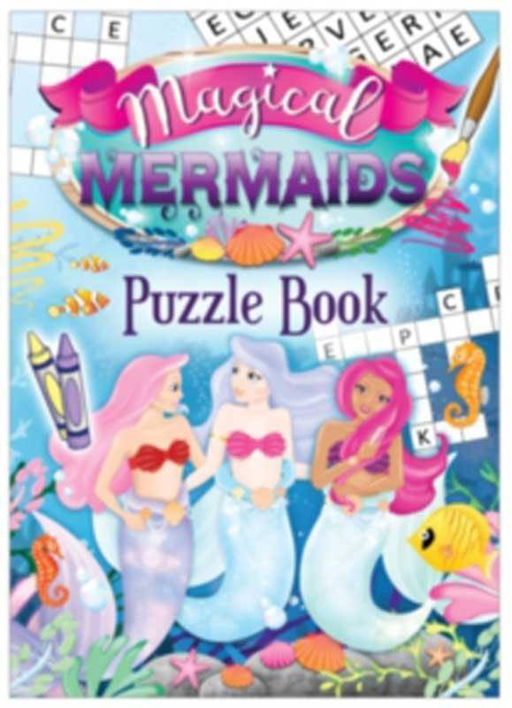 Fun Stationery Book Fun Mermaids Puzzle 10.5cm X 14.5cm - Gadget Station