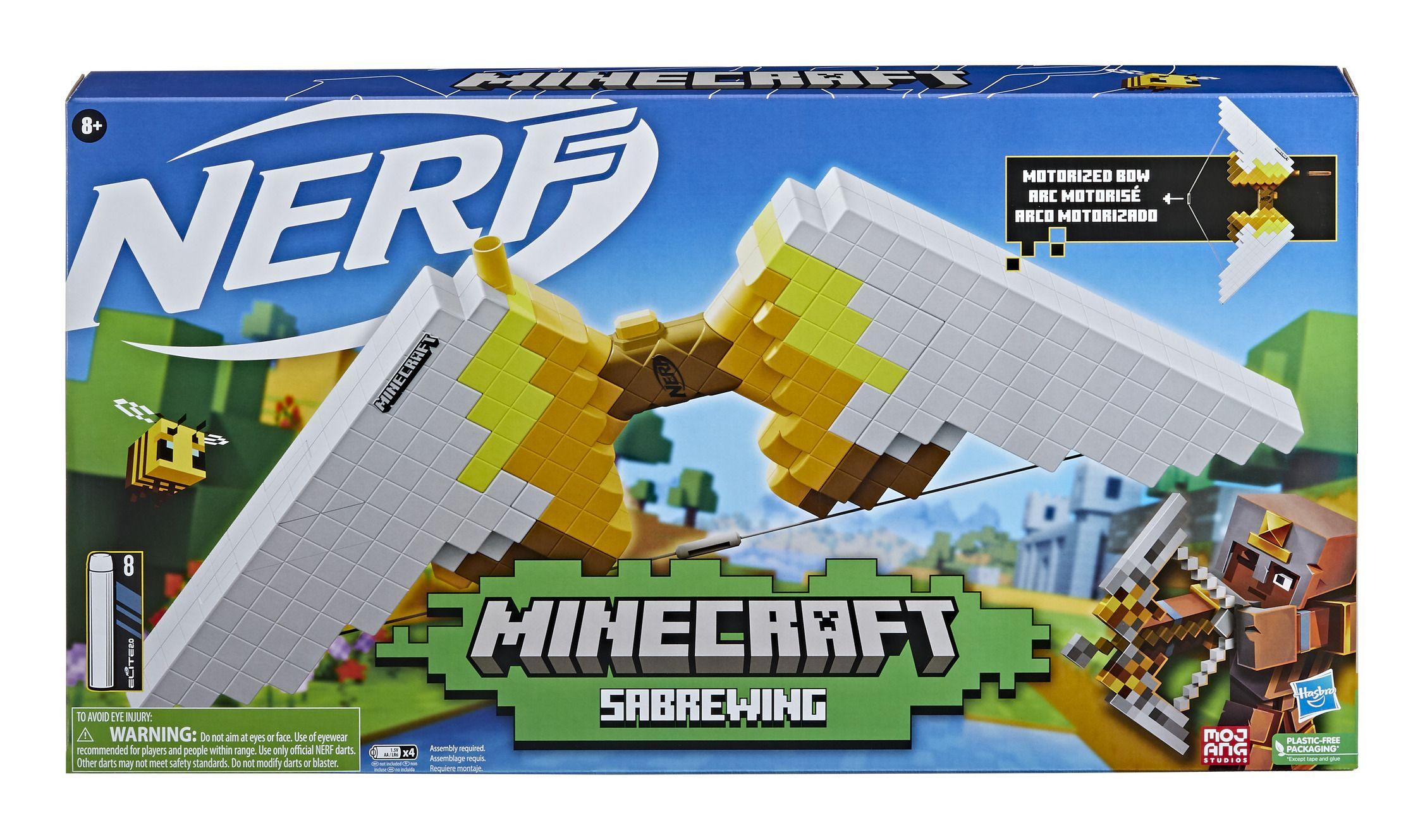 Nerf Minecraft Sabrewing Blaster