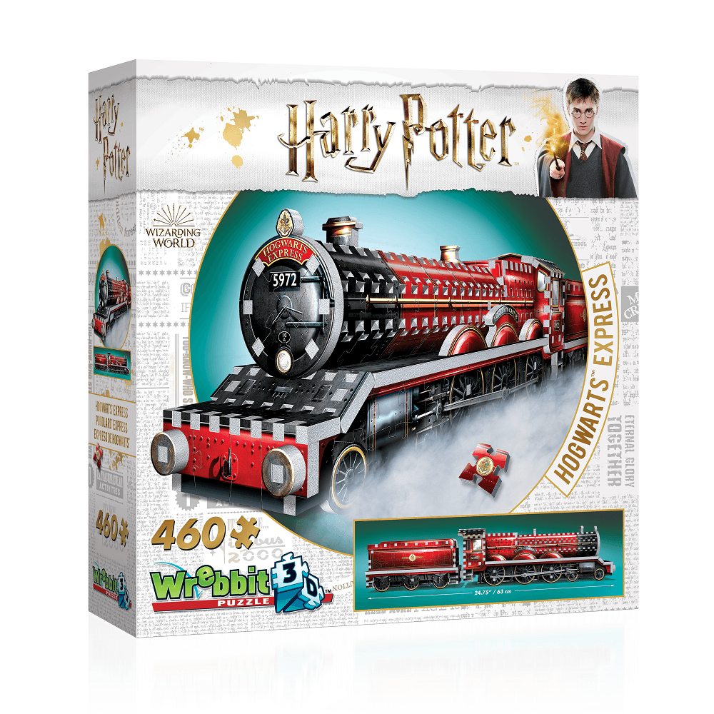 Wrebbit 3D Puzzle License Harry Potter The Hogwarts Express (460 pieces)