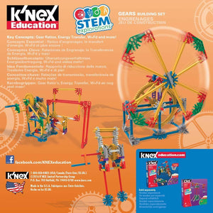 Knex Education Stem Explorations Gears Building Set - Gadget Station