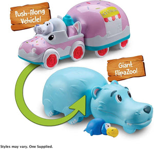 Flipazoo World Vehicle And Mini Figure Set - Random Colour Delivery - Gadget Station