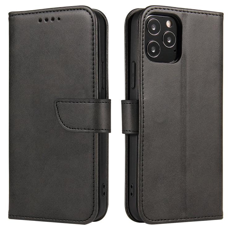 Apple iPhone 13 Calf Texture Buckle Horizontal Flip Leather Case Cover with Holder & Card Slots & Wallet (Black)