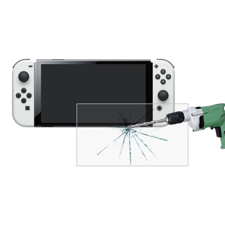 Nintendo Switch OLED 0.26mm 9H 2.5D Tempered Glass Film