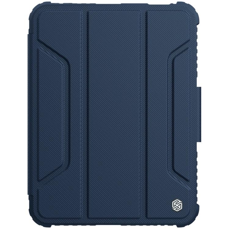 NILLKIN Bumper Pro Horizontal Flip Tablet Case Cover with Pen Slot & Holder & Sleep / Wake-up Function For Apple iPad mini 6 (Blue)