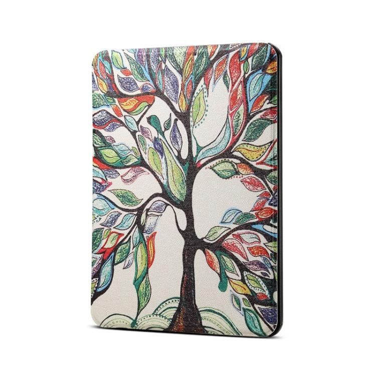 Amazon Kindle Paperwhite 5 2021 Pattern PU Leather Tablet Case Cover (Miracle Tree)