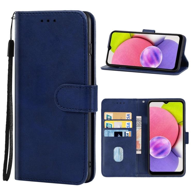 Samsung Galaxy A04s / A13 5G Leather Phone Case Cover (Blue)