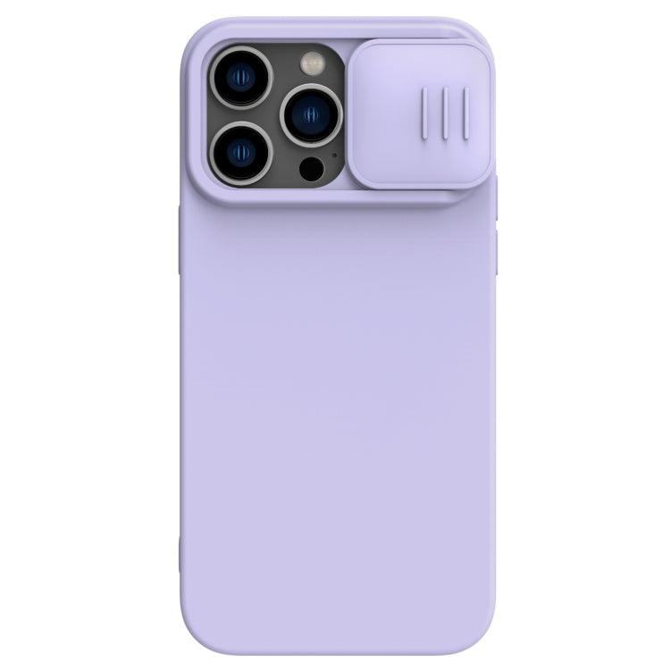 Apple iPhone 14 Pro NILLKIN CamShield Liquid Silicone Phone Case Cover (Purple)