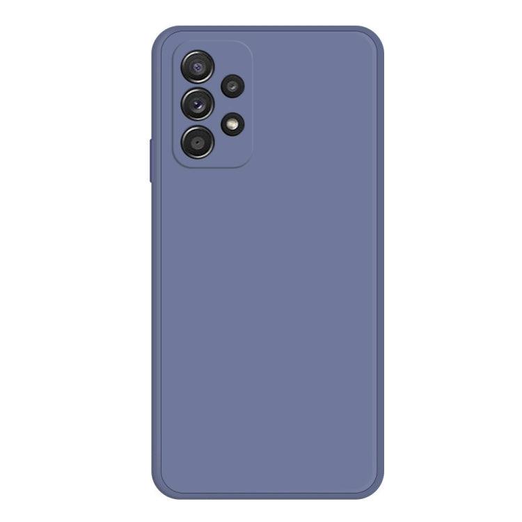 Samsung Galaxy A52/A52s 5G Imitation Liquid Silicone Phone Case Cover (Grey)