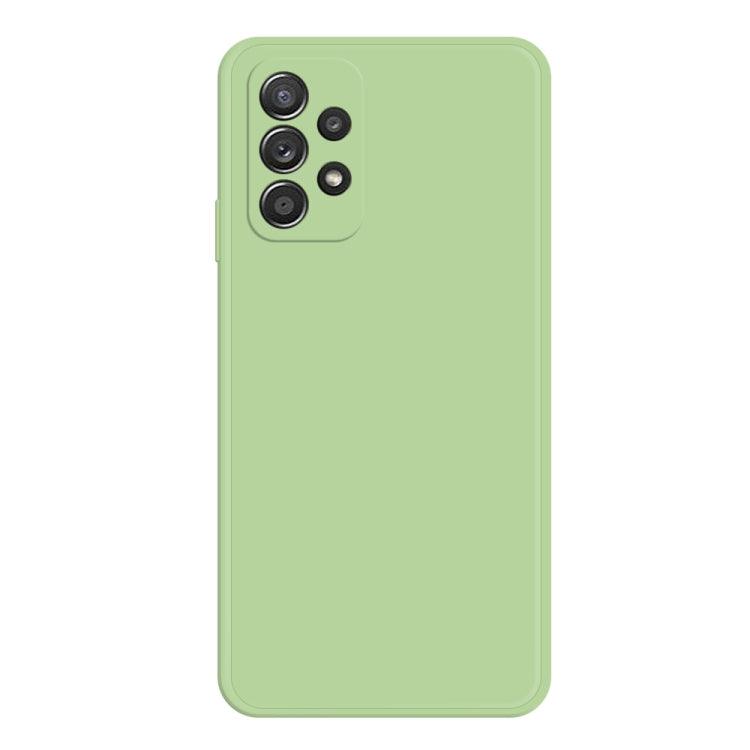 Samsung Galaxy A52/A52s 5G Imitation Liquid Silicone Phone Case Cover (Matcha Green)