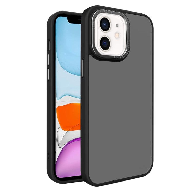 Apple iPhone 11 All-inclusive TPU Edge Acrylic Back Phone Case Cover (Black)