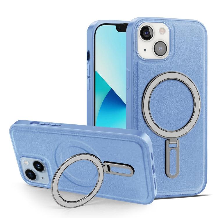 Apple iPhone 13 MagSafe Magnetic Holder Phone Case Cover (Sierra Blue)