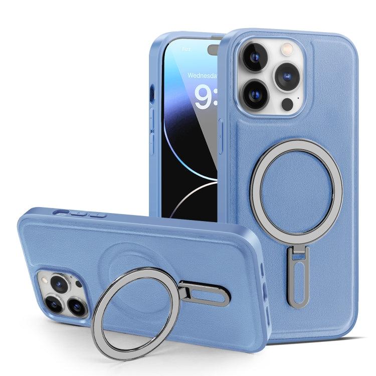 Apple iPhone 14 Pro MagSafe Magnetic Holder Phone Case Cover (Sierra Blue)