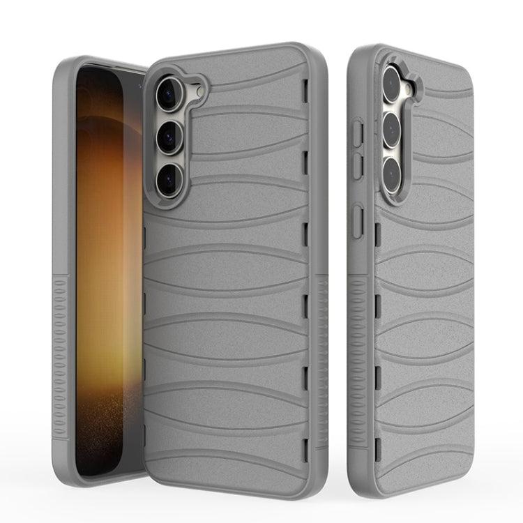 Samsung Galaxy S23 5G Multi-tuyere Powerful Heat Dissipation Phone Case Cover (Grey)