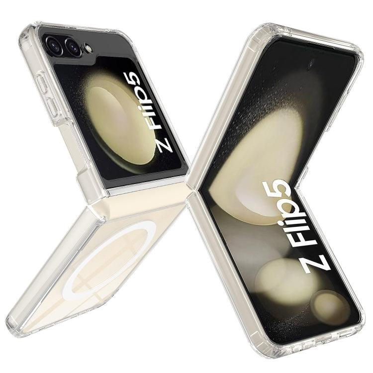 Samsung Galaxy Z Flip5 MagSafe Transparent Acrylic Phone Case Cover