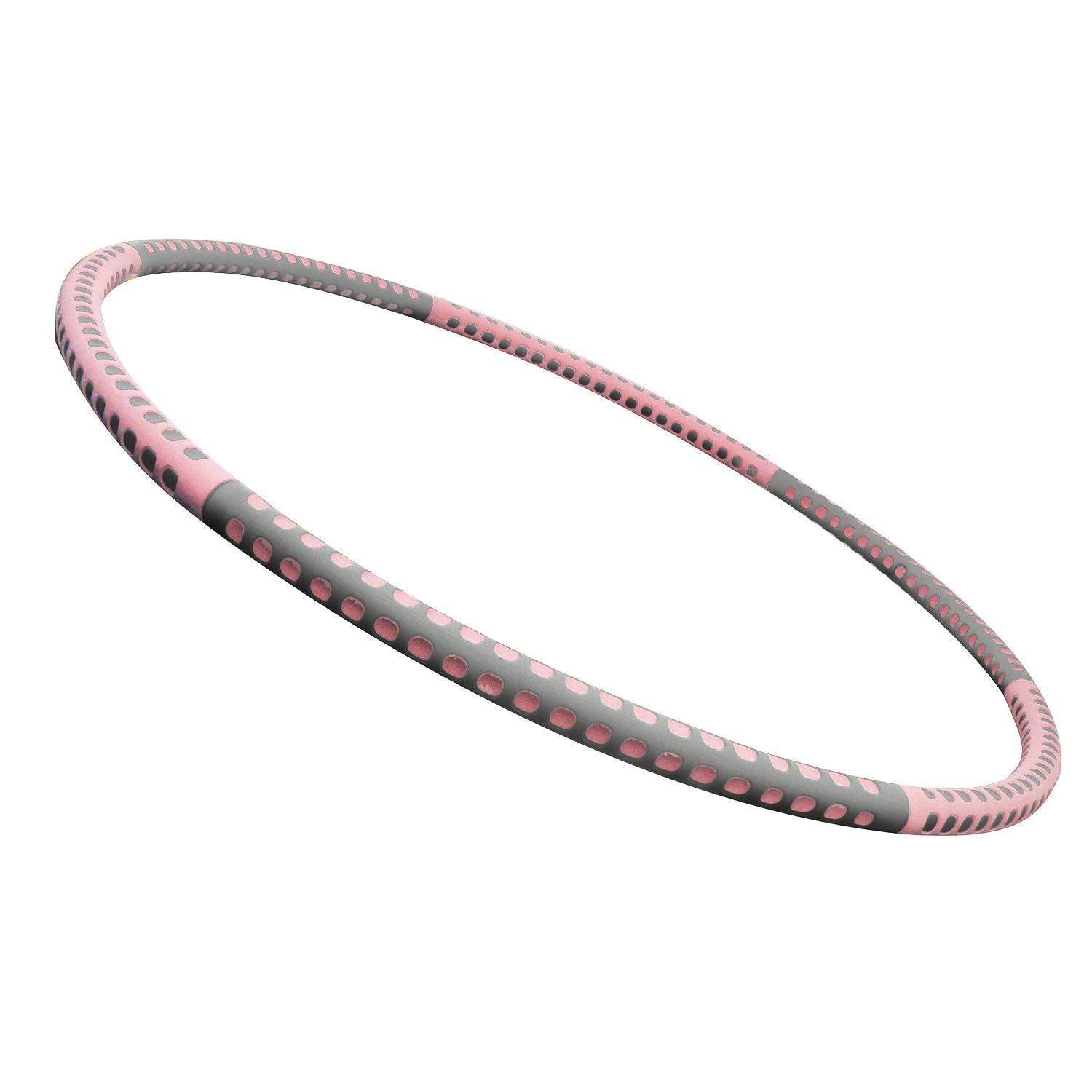 Gymcline Weighted Steel Fitness Hoop - 800g - Pink