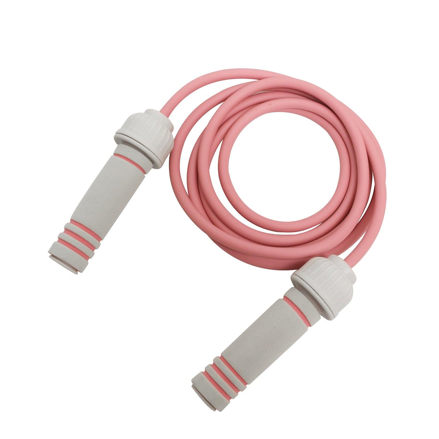 Gymcline Weighted Skipping Jump Rope - 400g - Pink