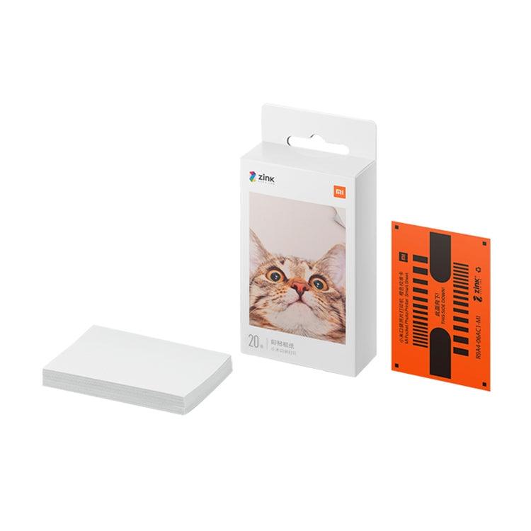 20 PCS Original Xiaomi Print Photographic Paper Paste Paper for Xiaomi Bluetooth Pocket Portable Photo Printer