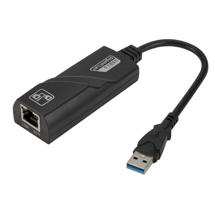 10/100/1000 Mbps RJ45 to USB 3.0 External Gigabit Network LAN Card, Support WIN10