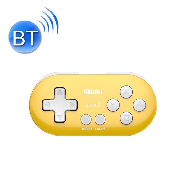 8Bitdo Zero2 Wireless Bluetooth Mini Handle For Switch / Windows / Android / MacOS / Steam / Respeberry (Yellow)