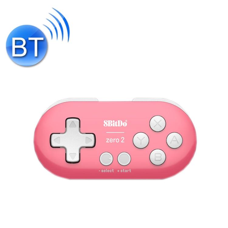 8Bitdo Zero2 Wireless Bluetooth Mini Handle For Switch / Windows / Android / MacOS / Steam / Respeberry (Pink)