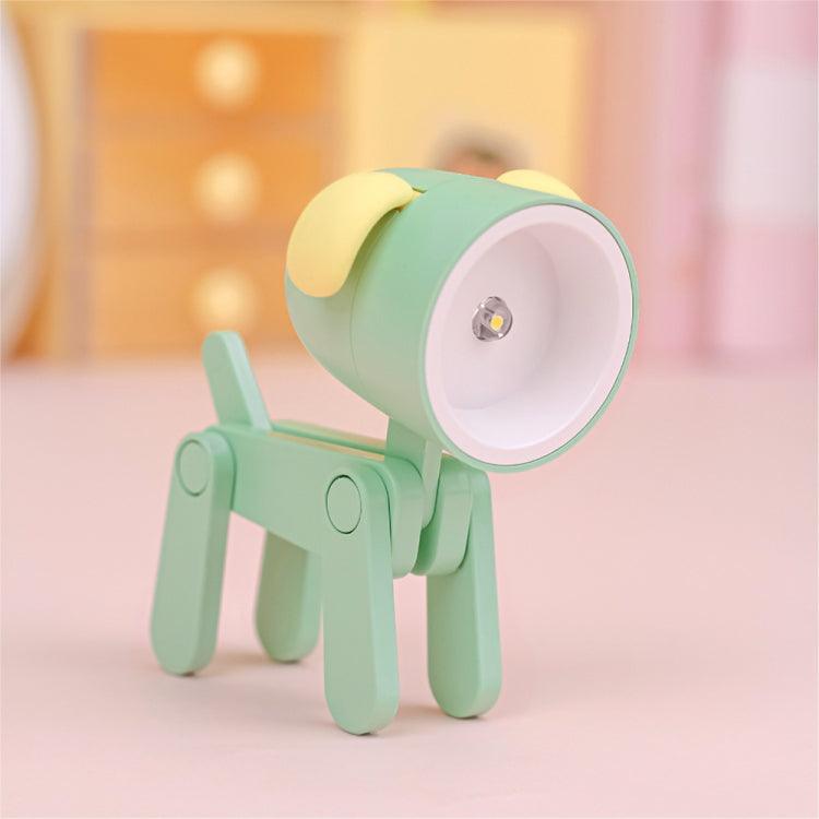 LED Mini Foldable Cartoon  Desk Lamp Reading Lamp Light Pet Shape Decoration Table Lamp