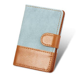 Mobile Phone Universal Denim Stitching Card Slot & Wallet & Holder & Photo Frame (Sky Blue) - Gadget Station