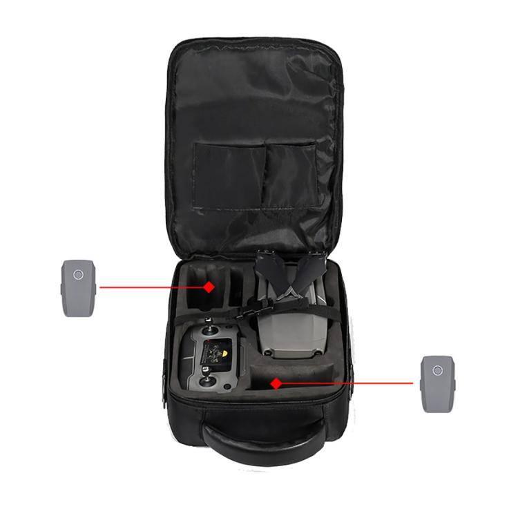 Portable Single Shoulder Waterproof Storage Bag for DJI Mavic 2 Pro - Zoom (Black) - Gadget Station