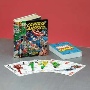 Marvel Comic Book Playing Cards - Gadget Station