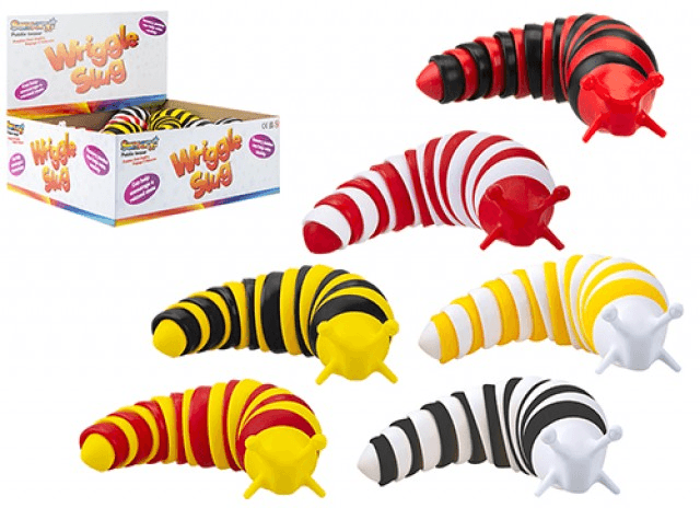 Two Tone Slug Puzzle Teaser Sensory Toy