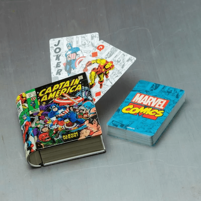 Marvel Comic Book Playing Cards - Gadget Station