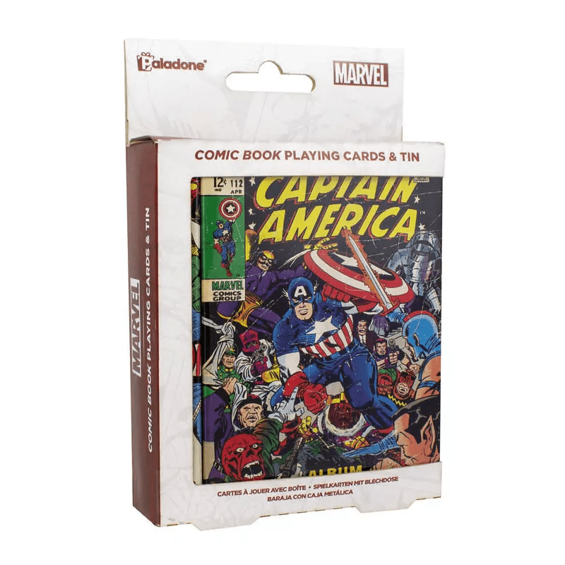 Marvel Comic Book Playing Cards - Gadget Station