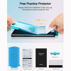 3 PCS ESR 3D Full Coverage Water Hydrogel Screen Protector Film for Galaxy Note 10+ - Gadget Station