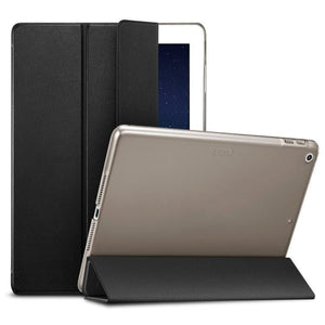 ESR Apple iPad 10.2 inch Yippee Colour Series PC + PU Horizontal Flip Leather Case Cover with Holder & Sleep - Wake-up Function (Black) - Gadget Station