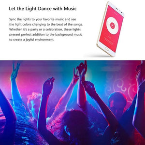 Original Xiaomi Mi Yeelight Smart WiFi APP Remote Control Extension LED Strip Light, Length: 1m - Gadget Station