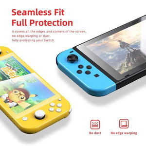 Anti-scratch Tempered Glass Screen Protector Film for Switch Lite - Gadget Station