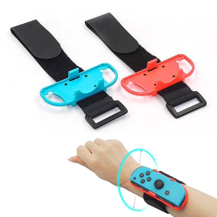 1 Pair Adjustable Elastic Dance Wrist Band for Nintendo Switch - Gadget Station