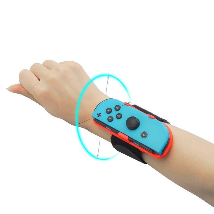 1 Pair Adjustable Elastic Dance Wrist Band for Nintendo Switch - Gadget Station