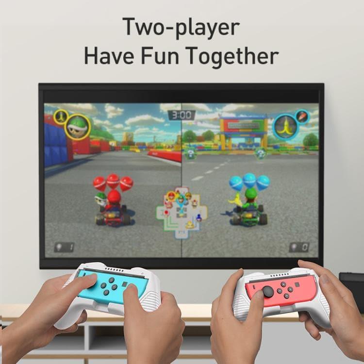 Baseus 1 Pair Small Handle Gamepad Grip for Switch (Grey) - Gadget Station