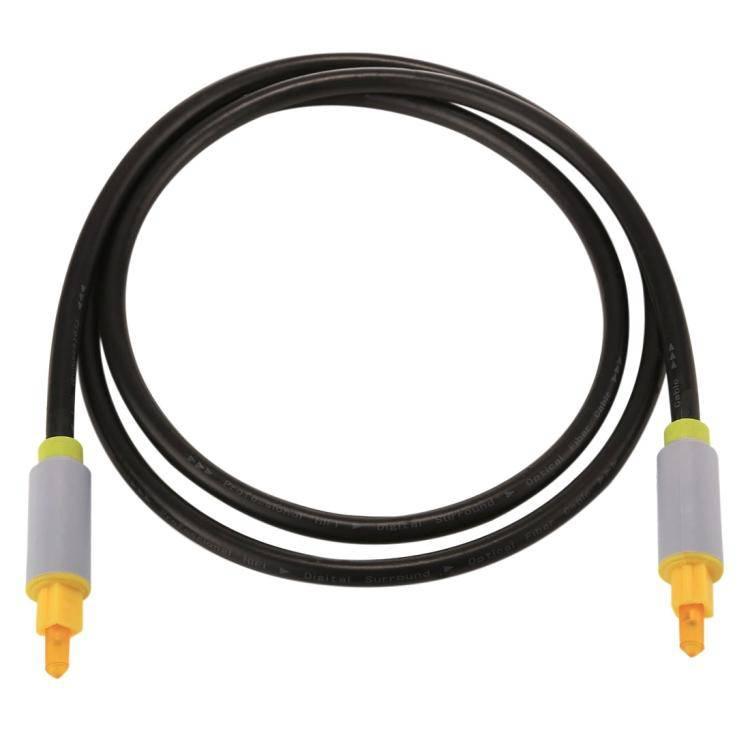 1m OD5.0mm Toslink Male to Male Digital Optical Audio Cable - Gadget Station