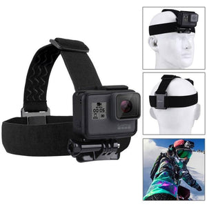 53 in 1 Accessories Total Ultimate Combo Kits with Camouflage EVA Case (Chest Strap + Suction Cup Mount + 3-Way Pivot Arms + J-Hook Buckle + Wrist Strap + Helmet Strap + Extendable Monopod + Surface Mounts + Tripod Adapters + Storage Bag + Handlebar Mount - Gadget Station