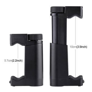 PULUZ Folding Plastic Tripod + Vlogging Live Broadcast Handheld Grip ABS Mount with Cold Shoe & Wrist Strap for iPhone, Galaxy, Huawei, Xiaomi, Sony, HTC, Google and other Smartphones - Gadget Station