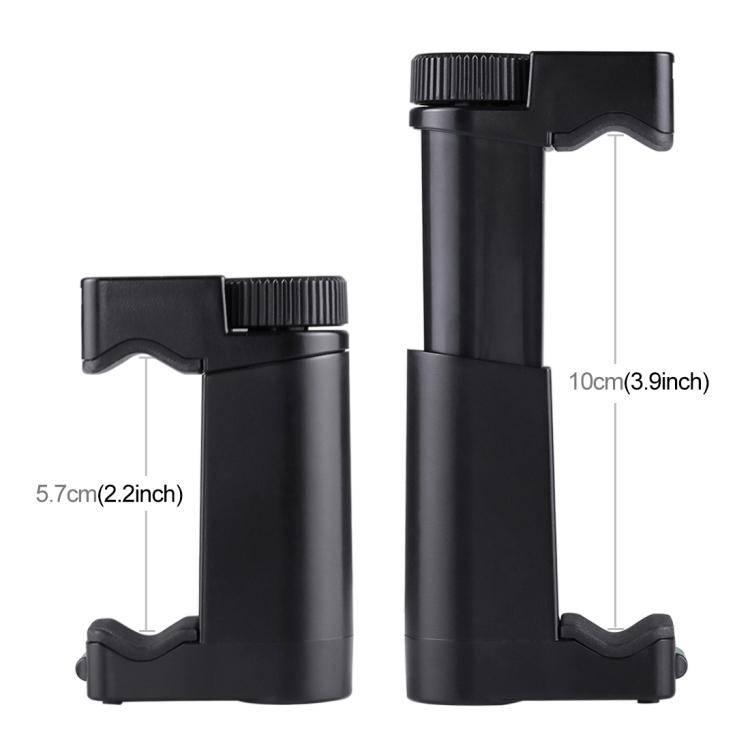 PULUZ Folding Plastic Tripod + Vlogging Live Broadcast Handheld Grip ABS Mount with Cold Shoe & Wrist Strap for iPhone, Galaxy, Huawei, Xiaomi, Sony, HTC, Google and other Smartphones - Gadget Station
