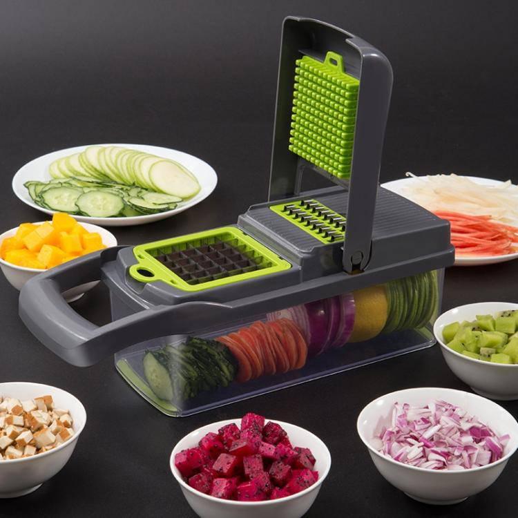 Vegetable Cutter Kitchen Slicer Fruit Cutter Potato Peeler Carrot Cheese Grater Vegetable Slicer - Gadget Station