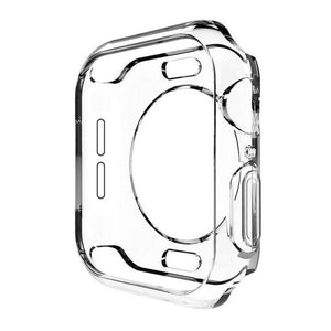 2 in 1 TPU Semi-clad Protective Shell Case Cover + 3D Full Screen PET Curved Heat Bending HD Screen Protector for Apple Watch Series 4 44mm - Gadget Station